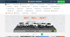 Desktop Screenshot of localtrucks.com